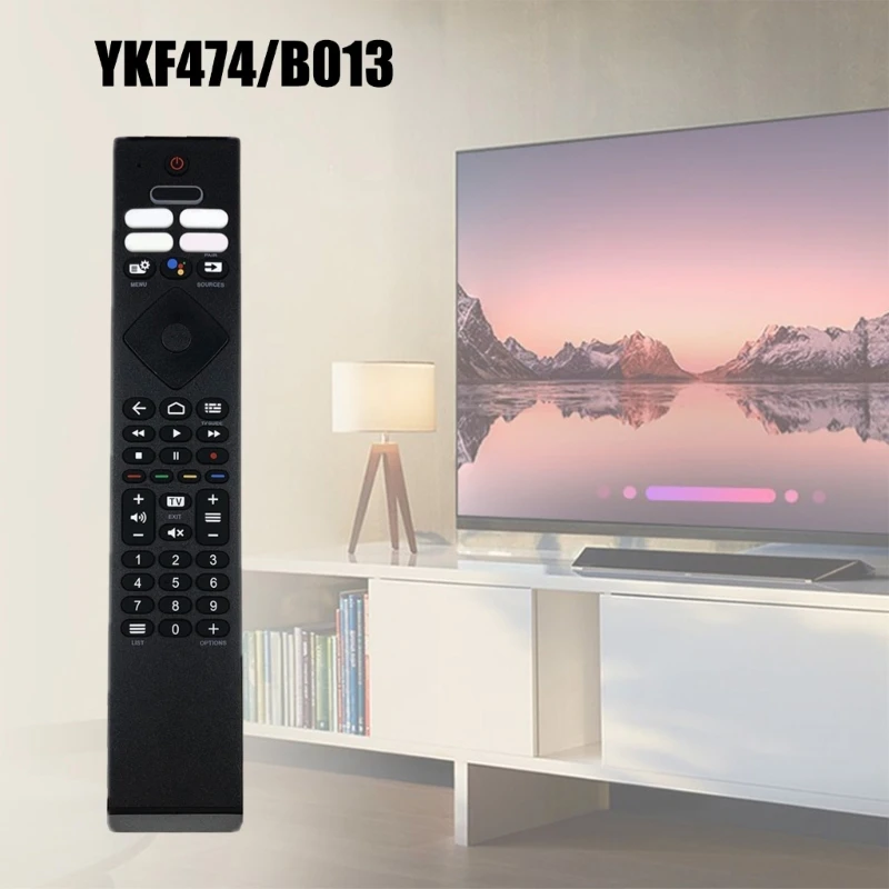 YKF474-B013 Сменный голосовой пульт дистанционного управления для 398GM10BEPHNR041SY 50PUS8505