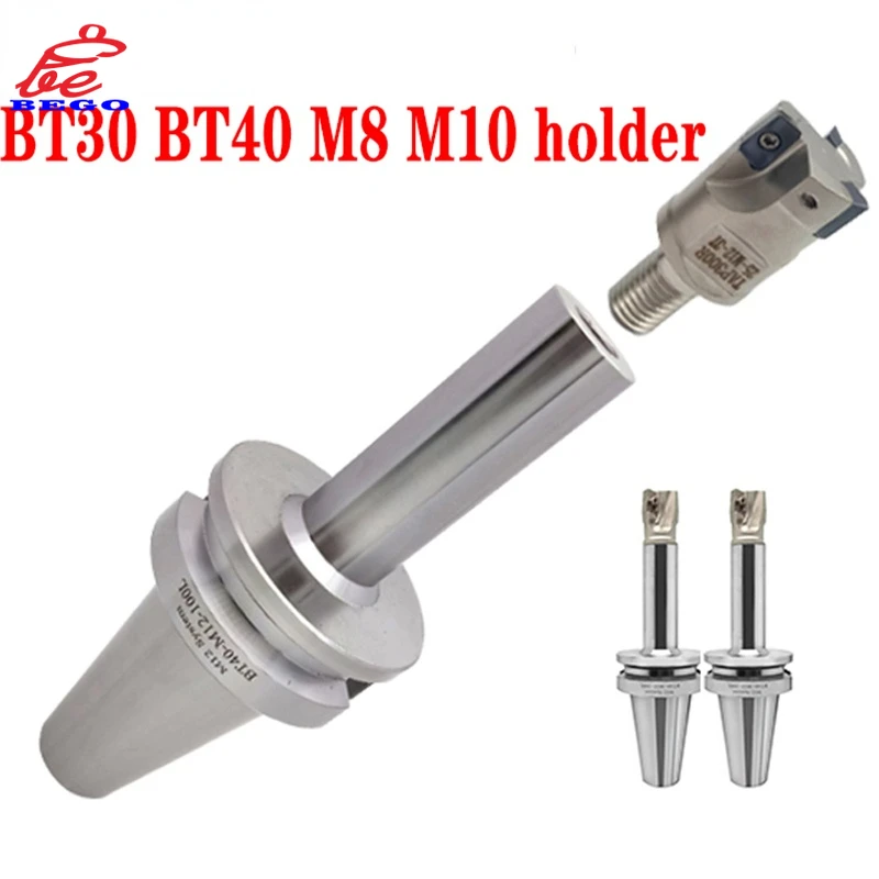 

1PCS BT40 BT30 M8 M10 M12 M16 thread cutter head tool holder seismic Changeable tools for cnc machine mill