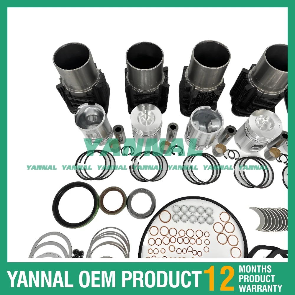 Комплект гильз цилиндра высокого качества с набором прокладок подшипников для