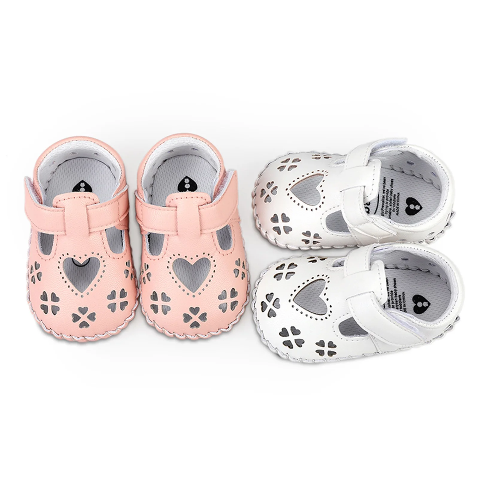 

Mildsown Infant Girl Cutout Princess Sandals Summer Soft Non-slip Walking Shoes Beach Party Dress Shoes