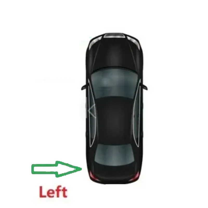 

Для Volkswagen Passat 2016-2018 задний бампер хромированный формовочный диффузор спойлер задний бампер декоративная полоса аксессуары обвесы комплекты