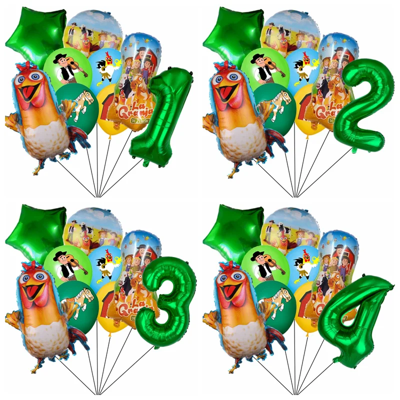 La Granja Zenon Farm цифровой воздушный шар картонная коробка корова/свинка/овец