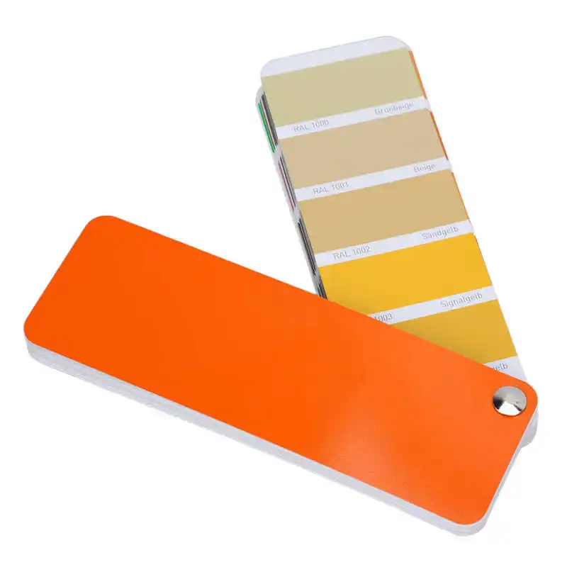 

Color Guide Card Color Guide Set Fan Shaped Easy Viewing for Ceramics