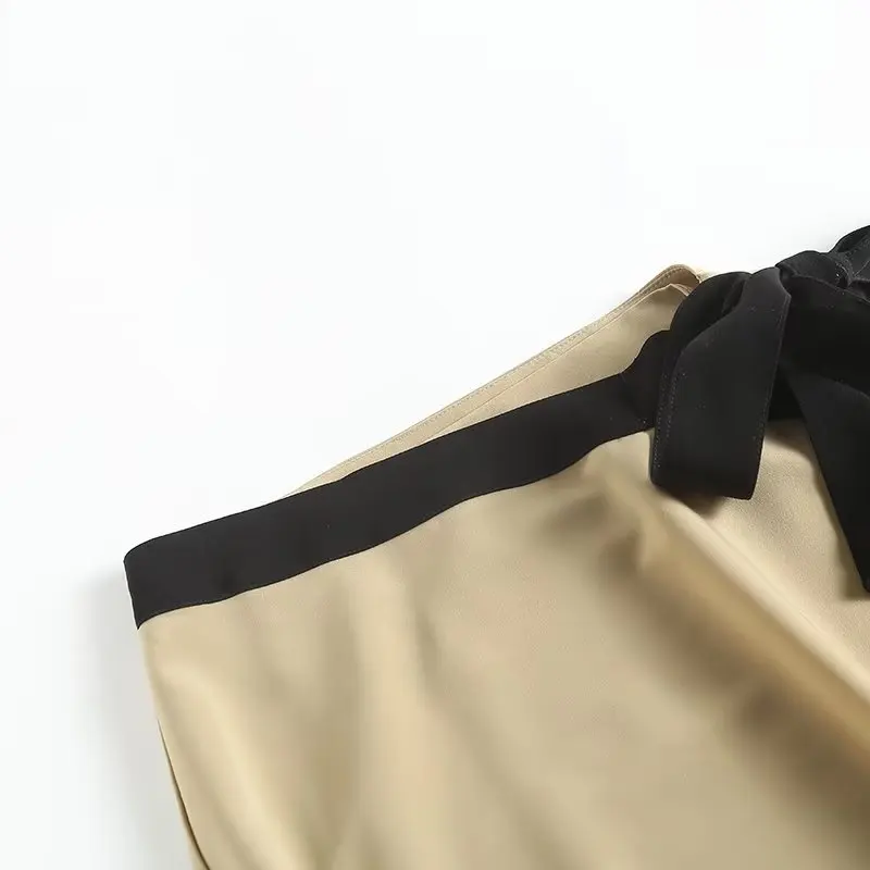 Женская ассиметричная Юбка-миди Maxdutti с высокой талией