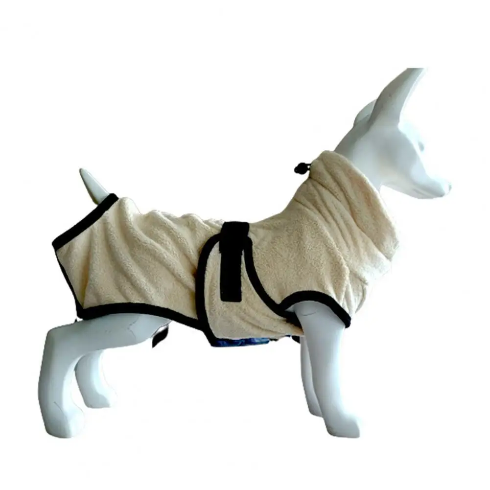 

Стильные халаты для собак, мягкое утолщенное домашнее животное, халат, быстросохнущее полотенце
