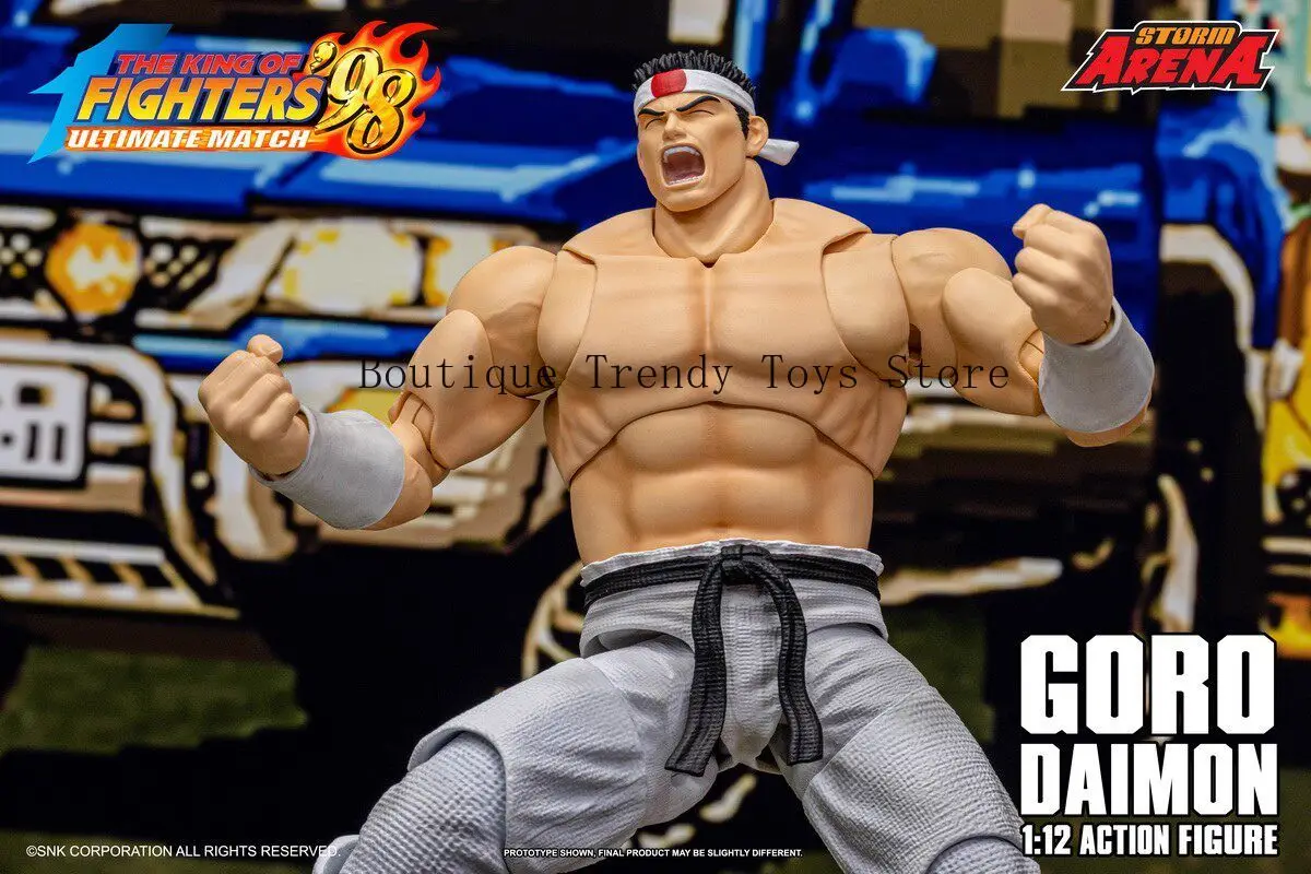 Фото В наличии: Коллекционная фигурка Storm Collectibles Daimon Goro - The King of Fighters 98UM - STORM ARENA, масштаб 1/12, аниме-модель, подарок для коллекционеров №4