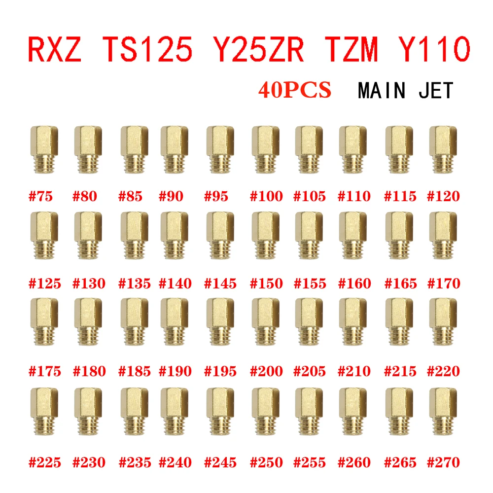 

Карбюратор ручной для MIKUNI VM TM TMX AX100 DT125 Y110, 40/20 шт.