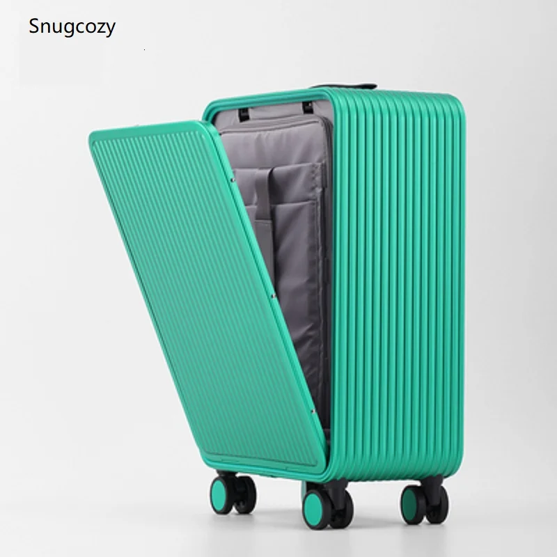multicolor 100% aluminum material perfect travel Luggage 16/20/24 size Spinner brand high quality Travel Suitcase