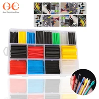 164580pcs thermoresistant tube heat shrink wrapping kit termoretractil shrinking tubing assorted wire insulation cable wrapper