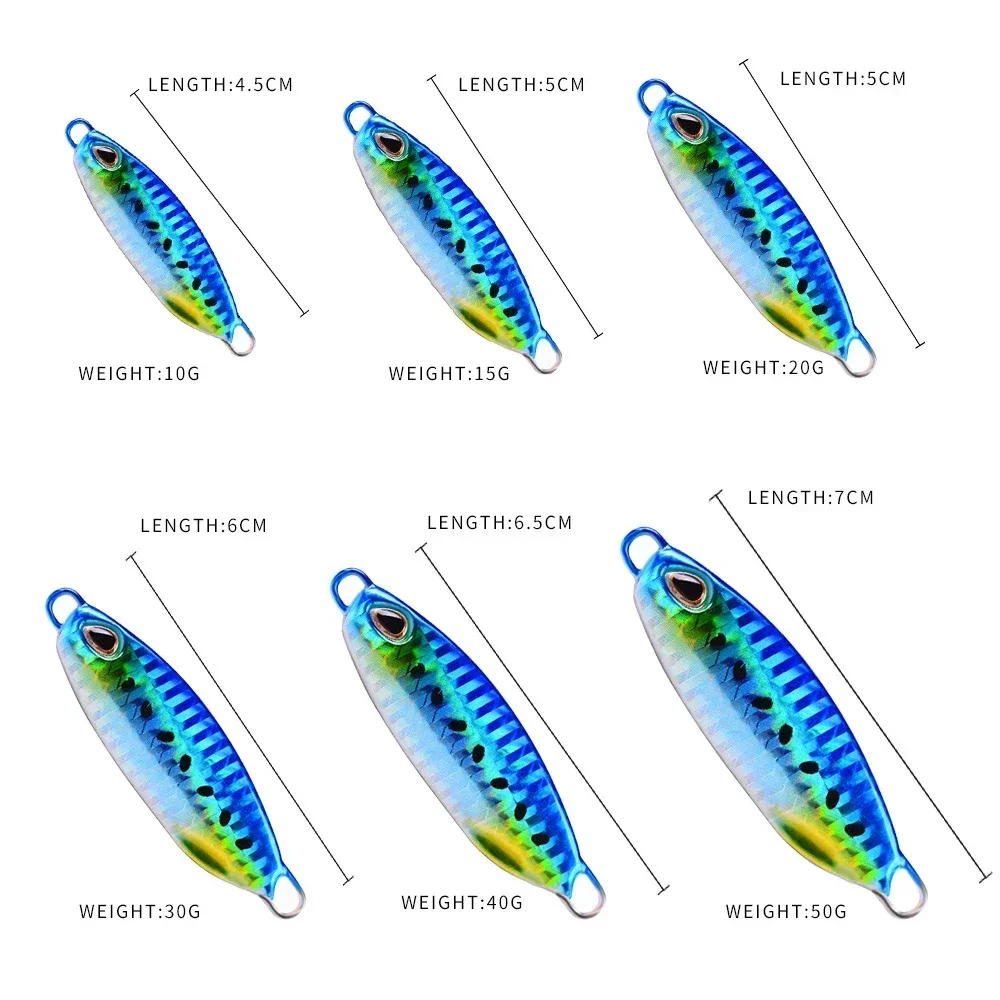 10 Шт./компл. Металлическая мормышка-блесна искусственная приманка Береговые
