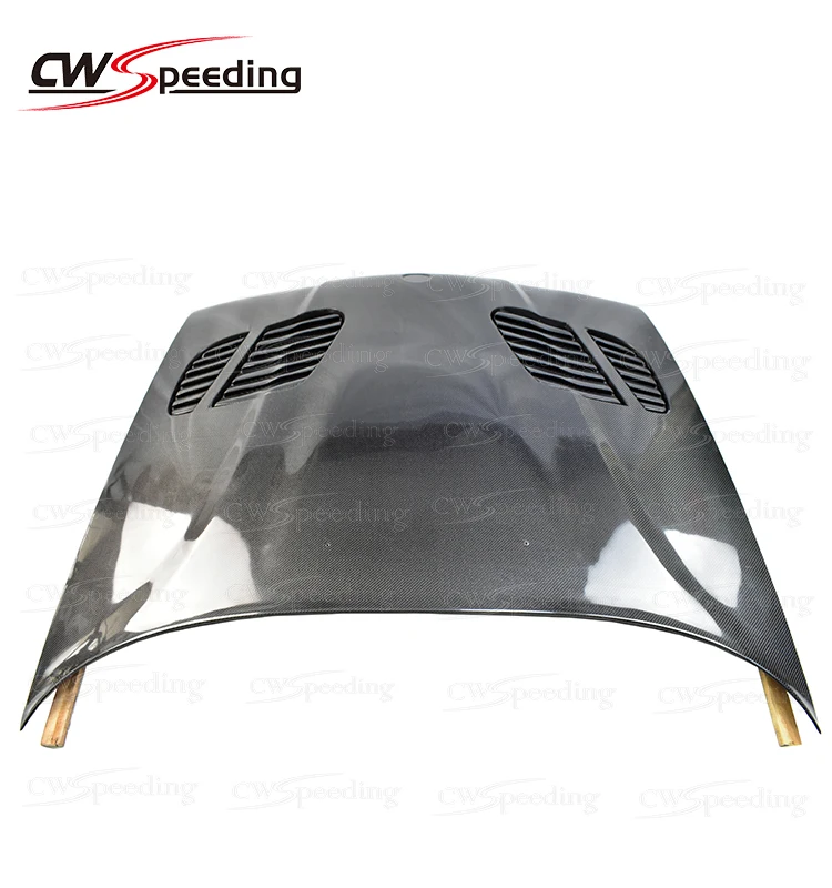Стильная крышка корпуса двигателя из углеродного волокна GTR капота для BMWs 5 серии