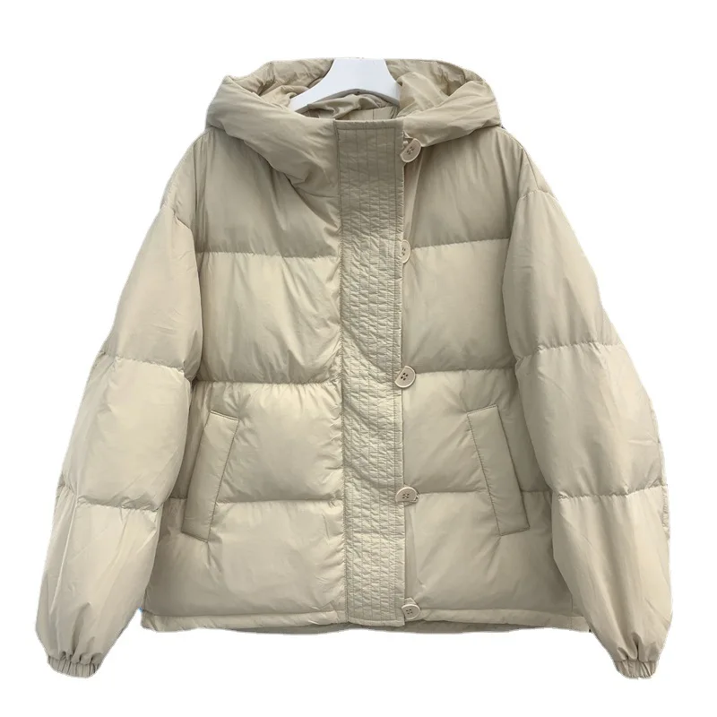 Best Sell Coats Woman Winter 2022 Jackets For Women Cotton 300g Office Lady Yes Slim Full Down Coats Down