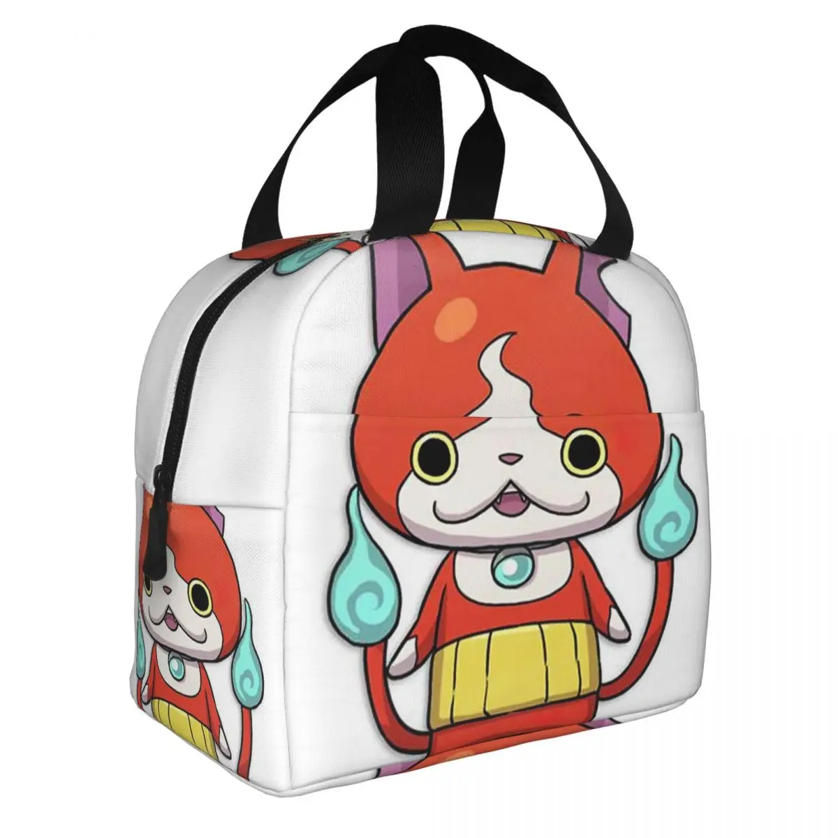 Yo Kai Watch Lunch Bento Bags Portable Aluminum Foil thickened Thermal Cloth Lunch Bag for Women Men Boy