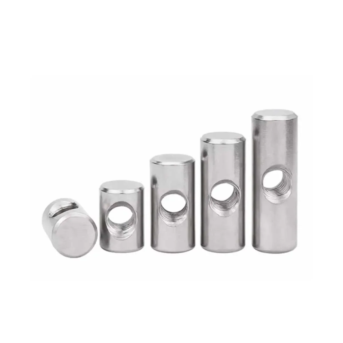 Цилиндрический штифт из нержавеющей стали 304 с поперечным отверстием