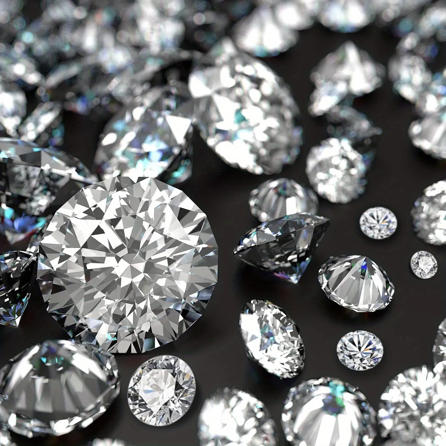 

4000 шт. Акриловые стразы для декора