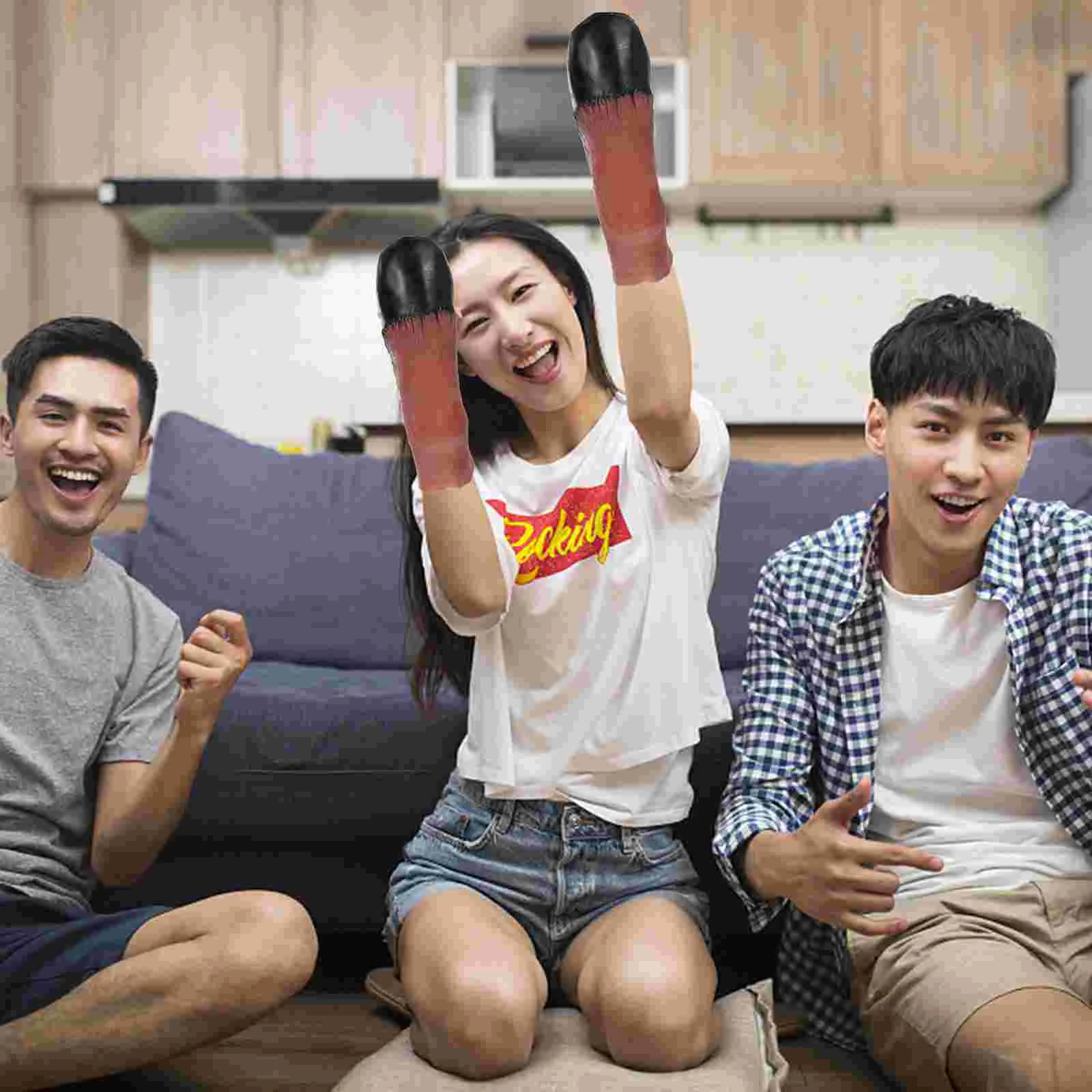 1 пара латексные резиновые аксессуары для костюма