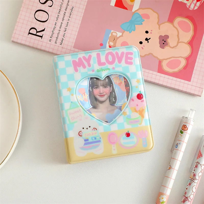 Обложка в форме сердца 40 космических фотографий фотоальбом стиле K-POP книга