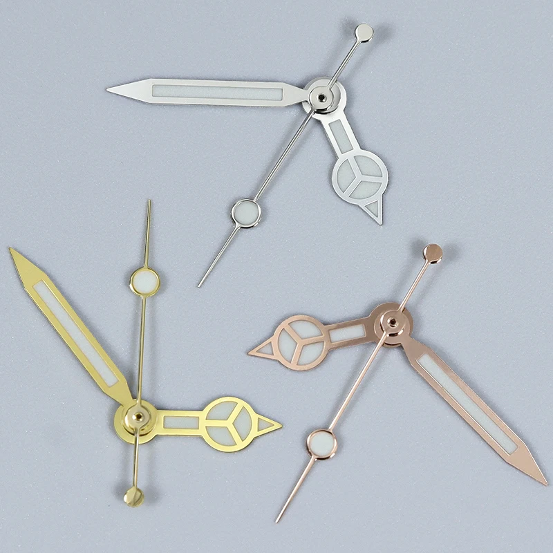 NH35 NH36 зеленые светящиеся стрелки C3 для часов с автоматическим механизмом