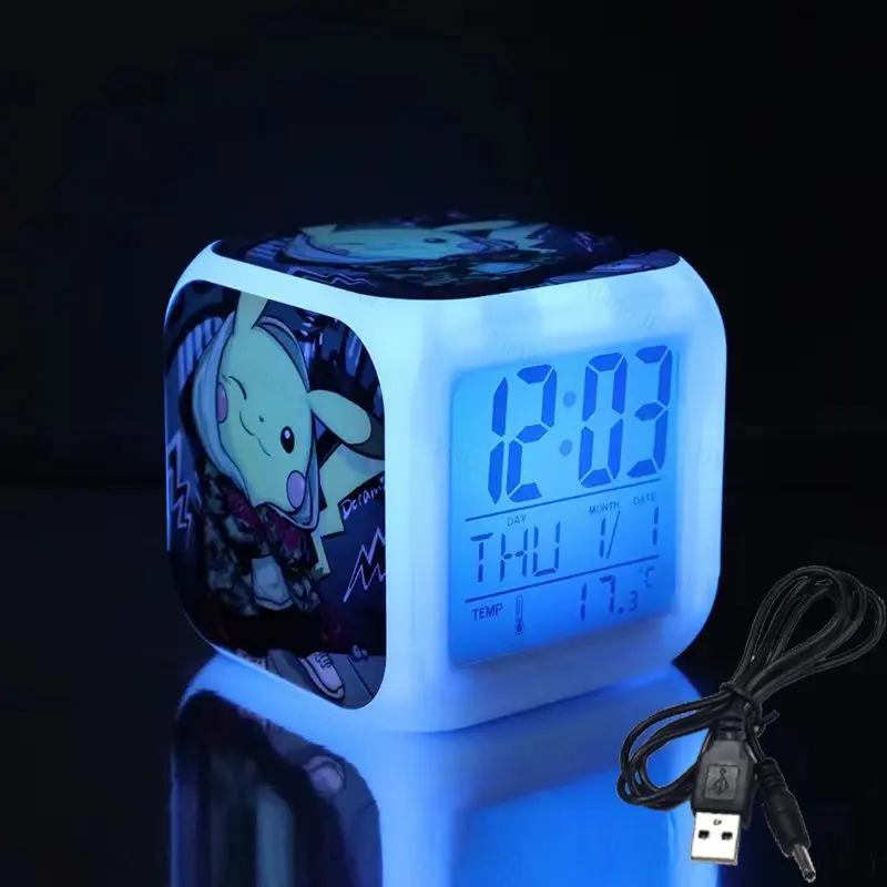 Детский будильник Baokemeng разных стилей, размеры 9 см * 9 см * 9 см