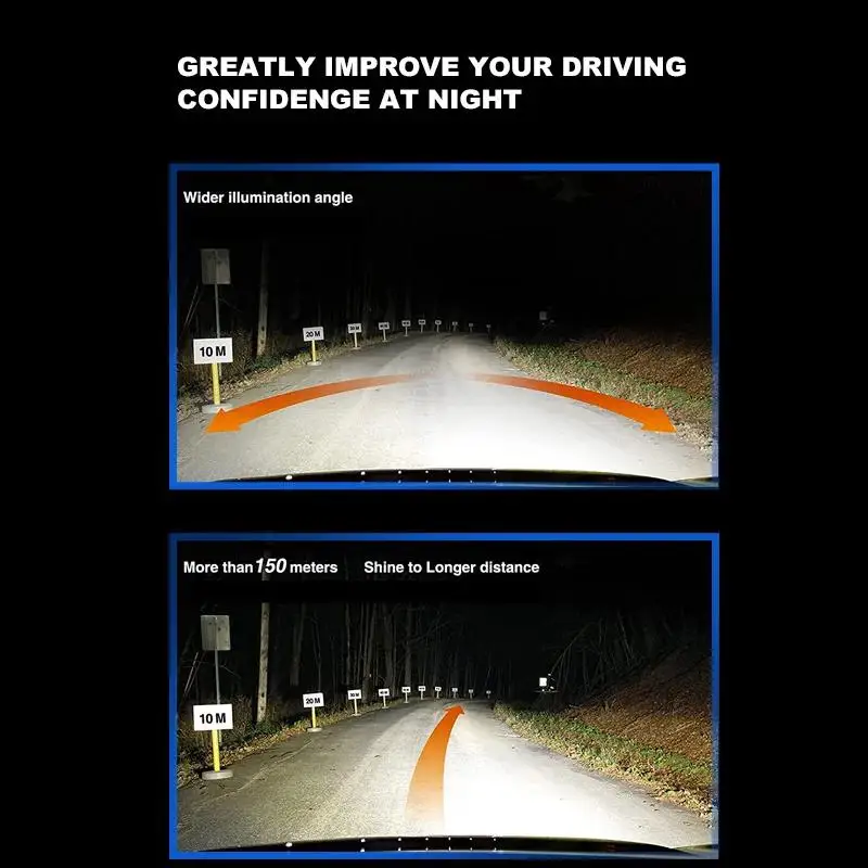 Philips светодиодный H11 Ultinon Pro3101 12V/24V 6000K Ярко-белая Автомобильная фара фонари 2x