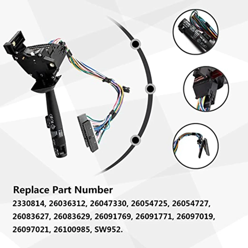 Q39F Рычаг указателя поворота Комбинированный переключатель стеклоочистителя