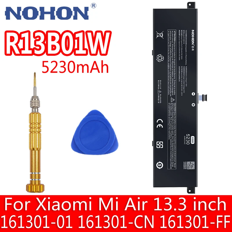 

NOHON Laptop Batteries For Xiaomi Mi Air 13.3 inch R13B01W R13B02W Notebook Battery 161301-01 161301-CN 161301-FF Tablet Bateria