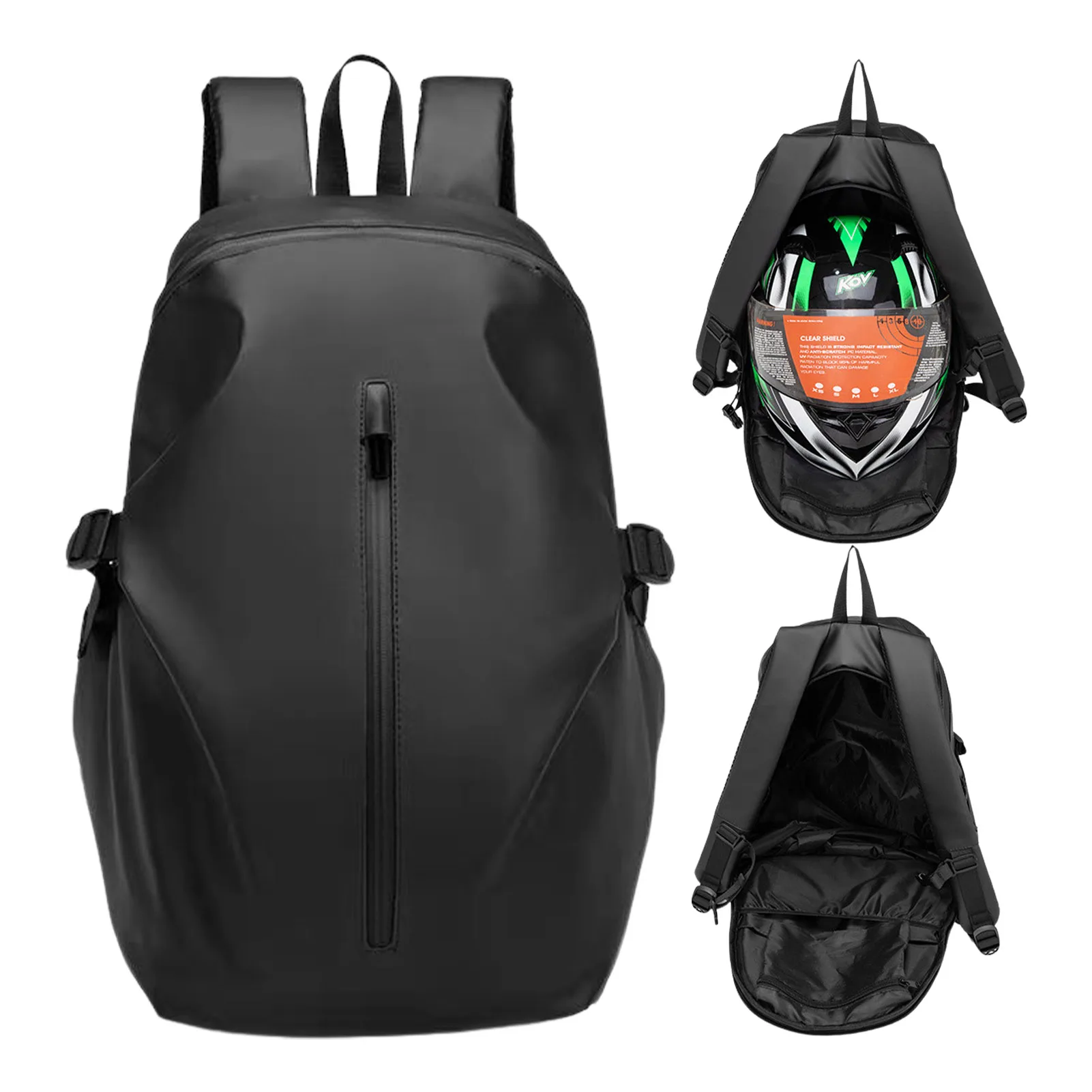 

Cycling Backpack Running Backpack Storage Bag Running Backpack Lotus Leaf-like Water Droplet Effect Motorbike Bag Bike Backpack