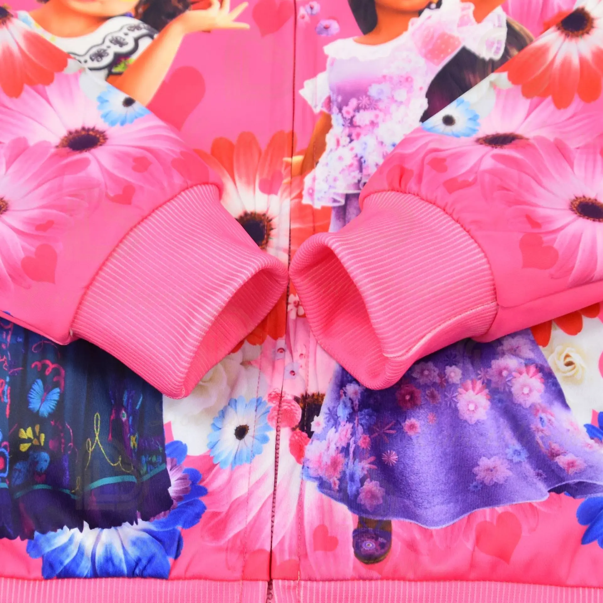 Толстовки для девочек демисезонные с мультяшным принтом |