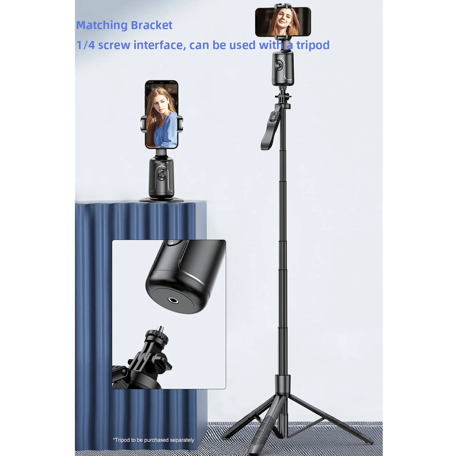 Селфи-палка со стабилизатором Ручной Стабилизатор с автоматическим