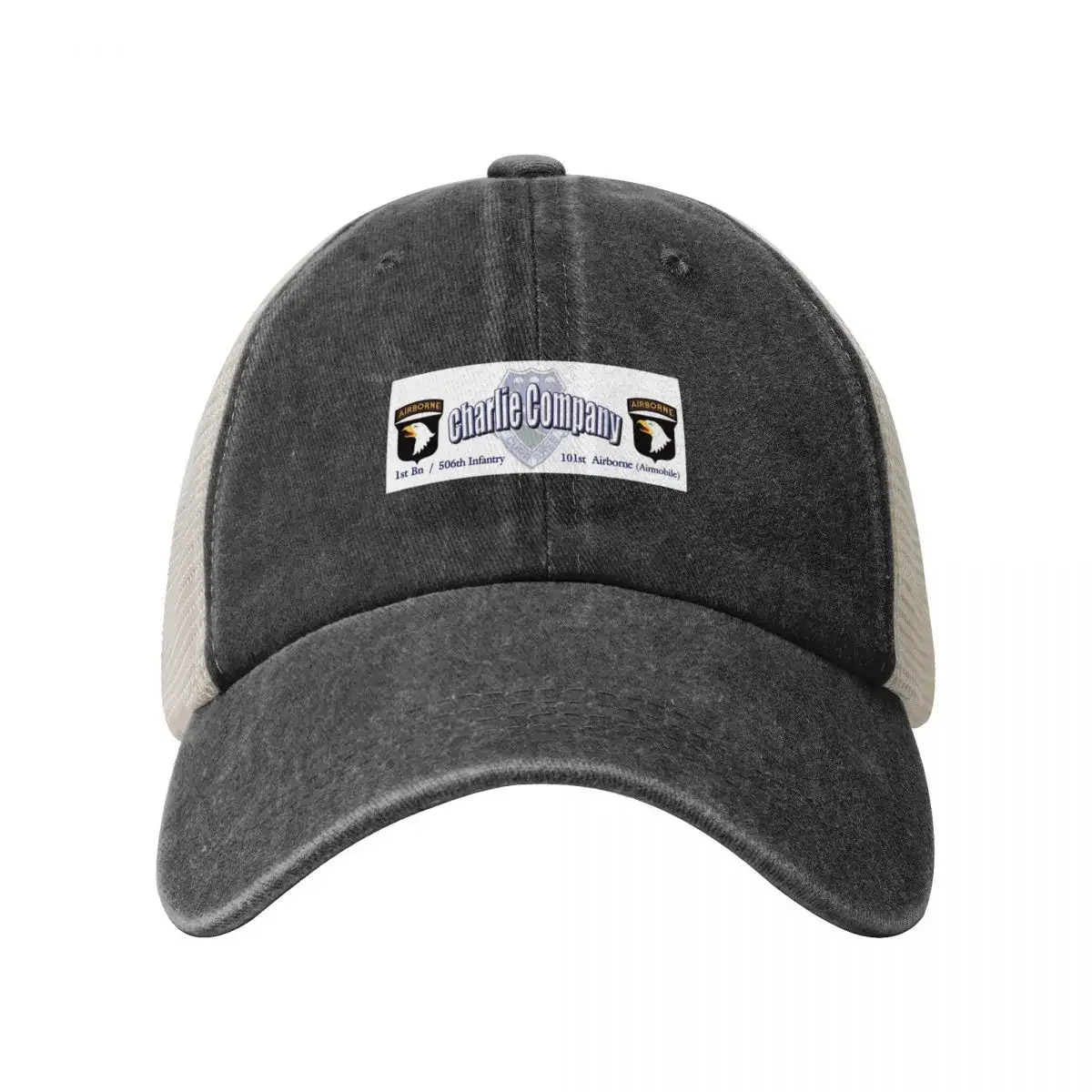 Currahee - компания Charlie 1st Bn / 506th Infantry-101st Airborne (Airmobile) Бейсбольная кепка
