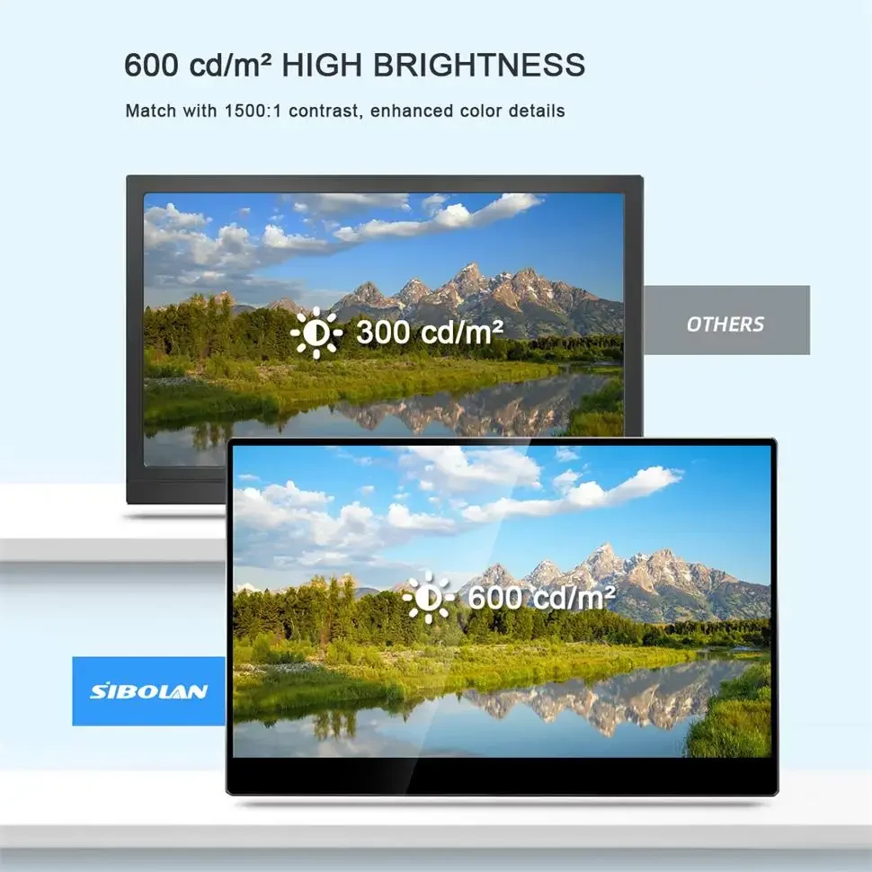 100% цветная подставка для гамма удлиненный экран 156-дюймовый портативный