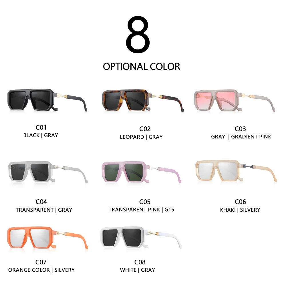 CRIXALIS квадратные солнцезащитные очки в стиле ретро для женщин и мужчин