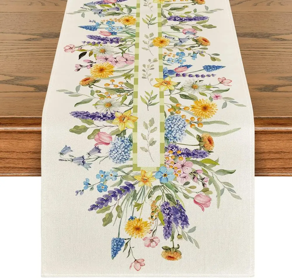 

Льняная дорожка для стола 150x33 см