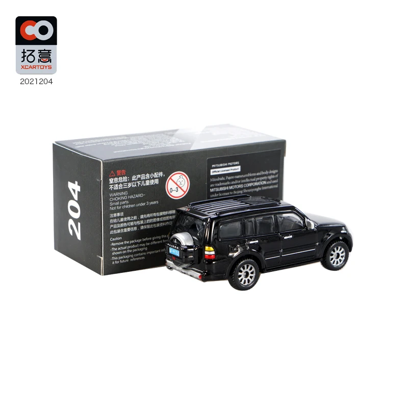 1:64 Xcartoys MITSUBISHI PAJERO SUV металлическая модель автомобиля из сплава статические