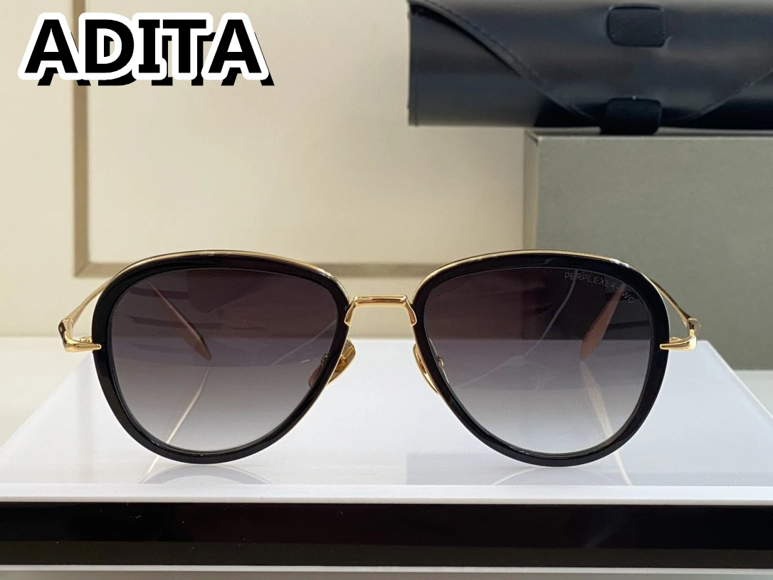 A DITA PERPLEXER TWO DTS406 Top High Quality Sunglasses for Men Titanium Style Fashion Design Sunglasses for Womens  with box