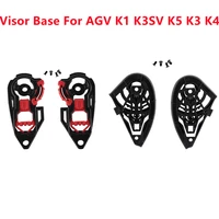 helmet visor base mechanism for agv k1 k3sv k5 k3 k4 casco moto shield lock motorcycle helmet parts accessories
