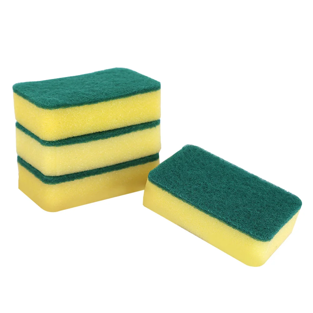 

12 Pcs Non Scratch Sponges Cleaners Rag 12pcs Scouring Pads Dishwashing Brushes Cleaning