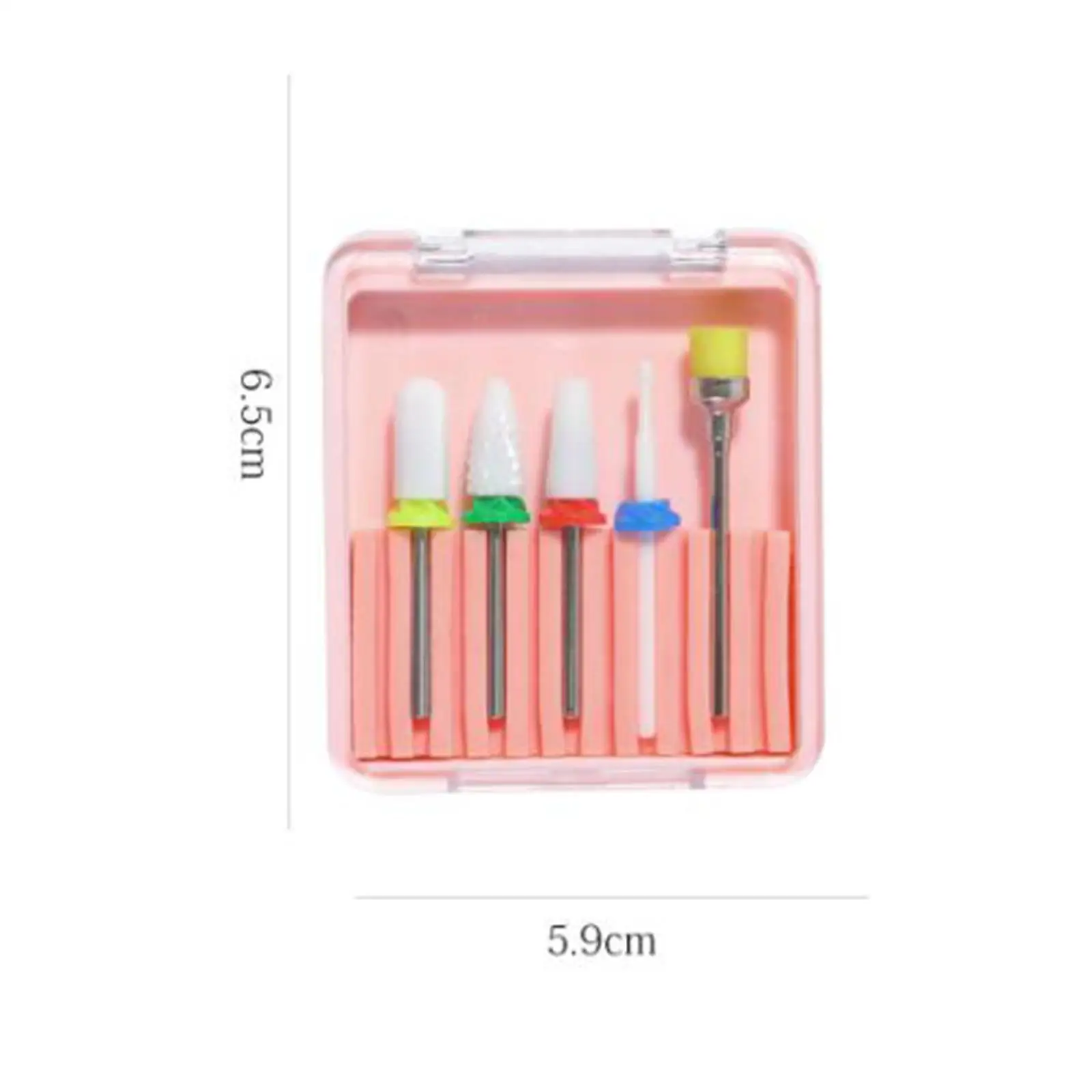 5-х насадок вольфрамовая сталь керамические наборы для удаления полировки ногтей