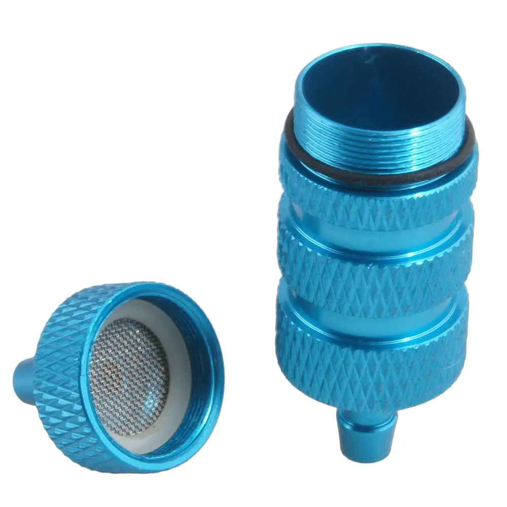 Топливный фильтр из алюминиевого сплава Nitro детали двигателя 80118 топливный бак