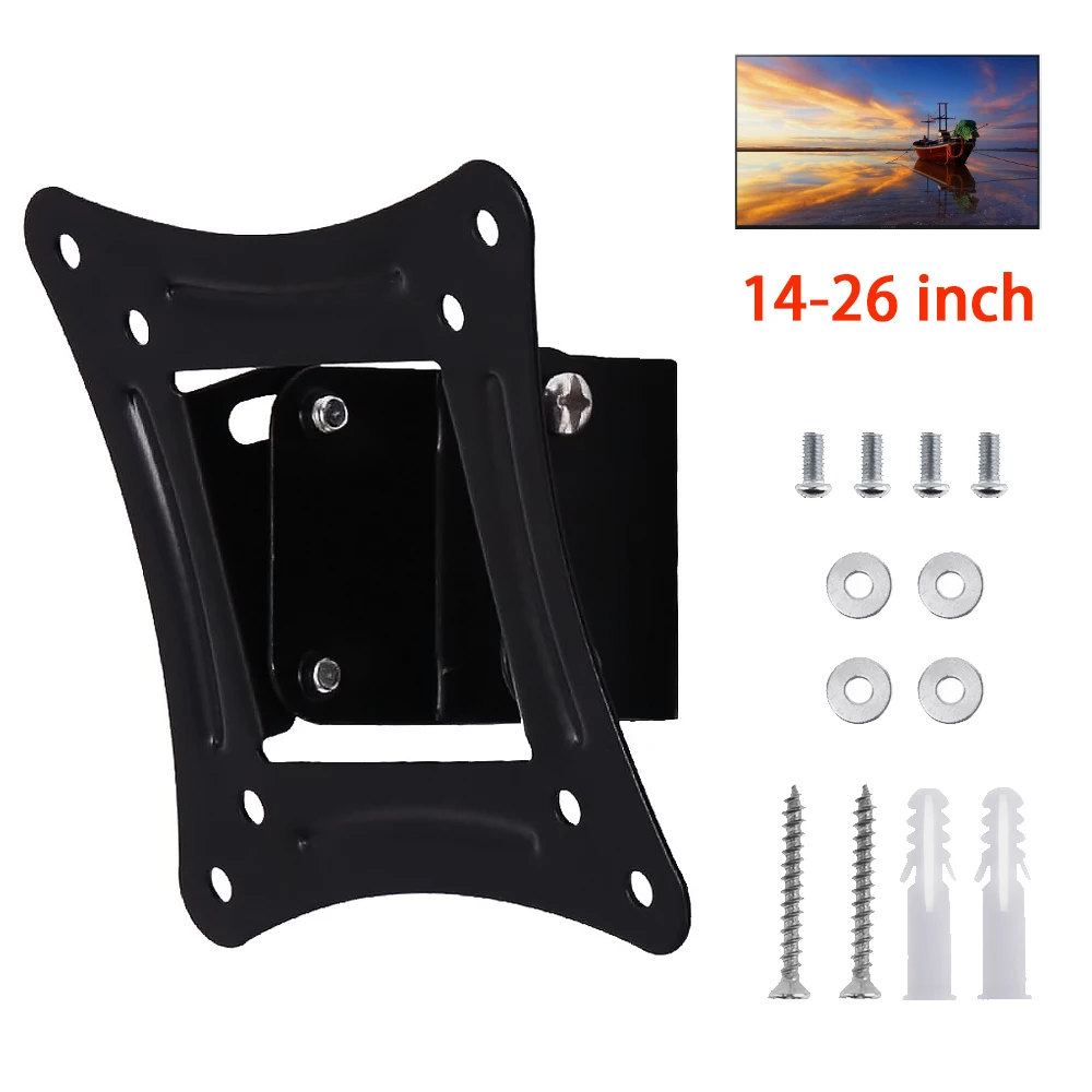 Wall Mount Universal Bracket Fixed Flat Panel Tv Frame Led Television Mounting Holder For Lcd Screens Monitors