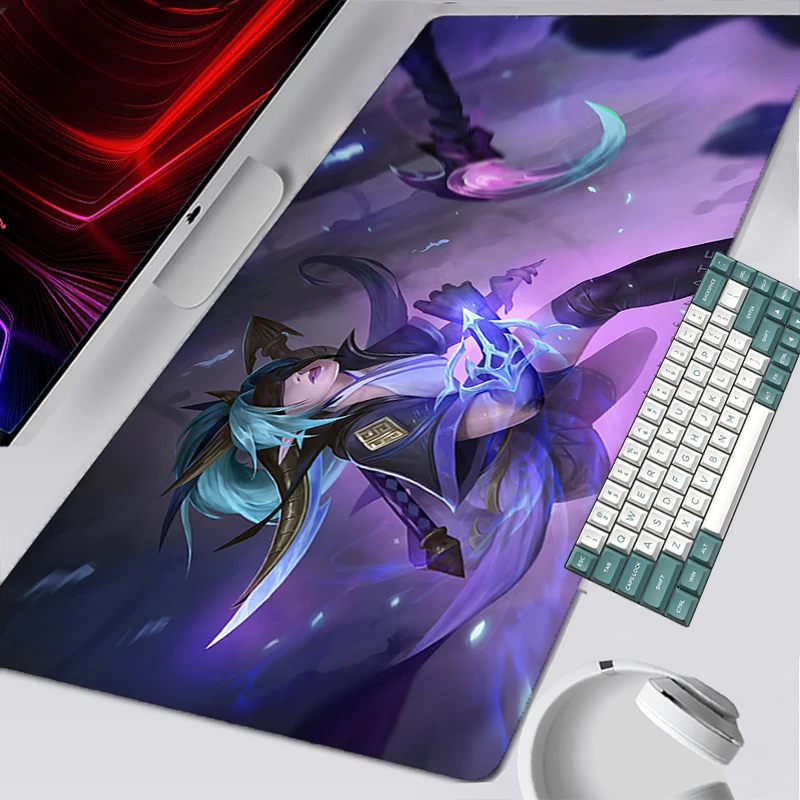 

Игровой коврик для мыши Xxl 900x400, аксессуары для ноутбуков и ПК, коврик для мыши, коврик для клавиатуры, противоскользящий, для компьютеров и о...