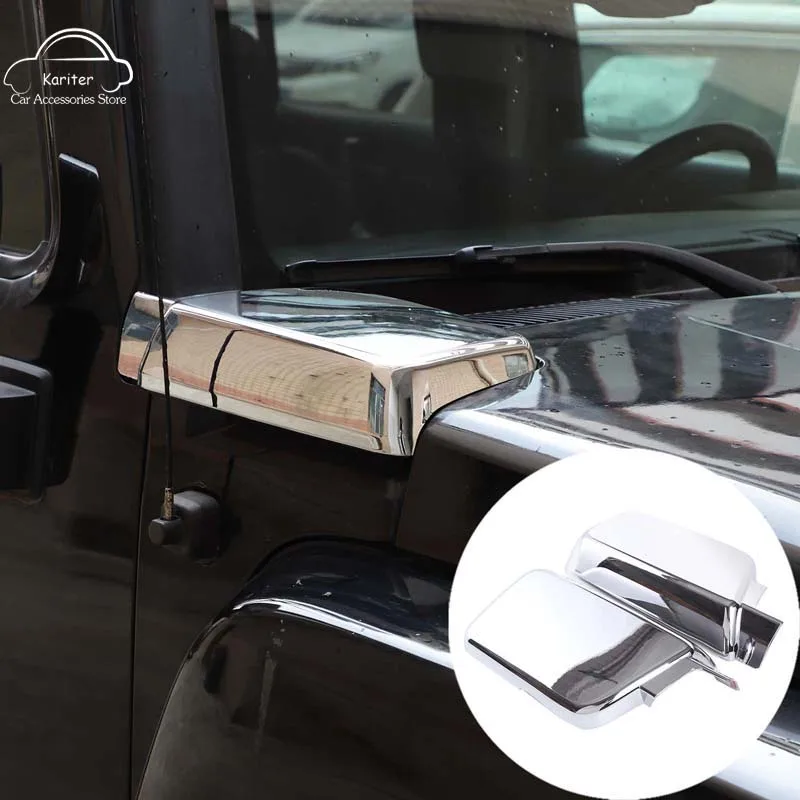 For Hummer H3 2005-2009 ABS Car Styling Hood Decorative Cover Sticker Exterior Molding Modification Accessories