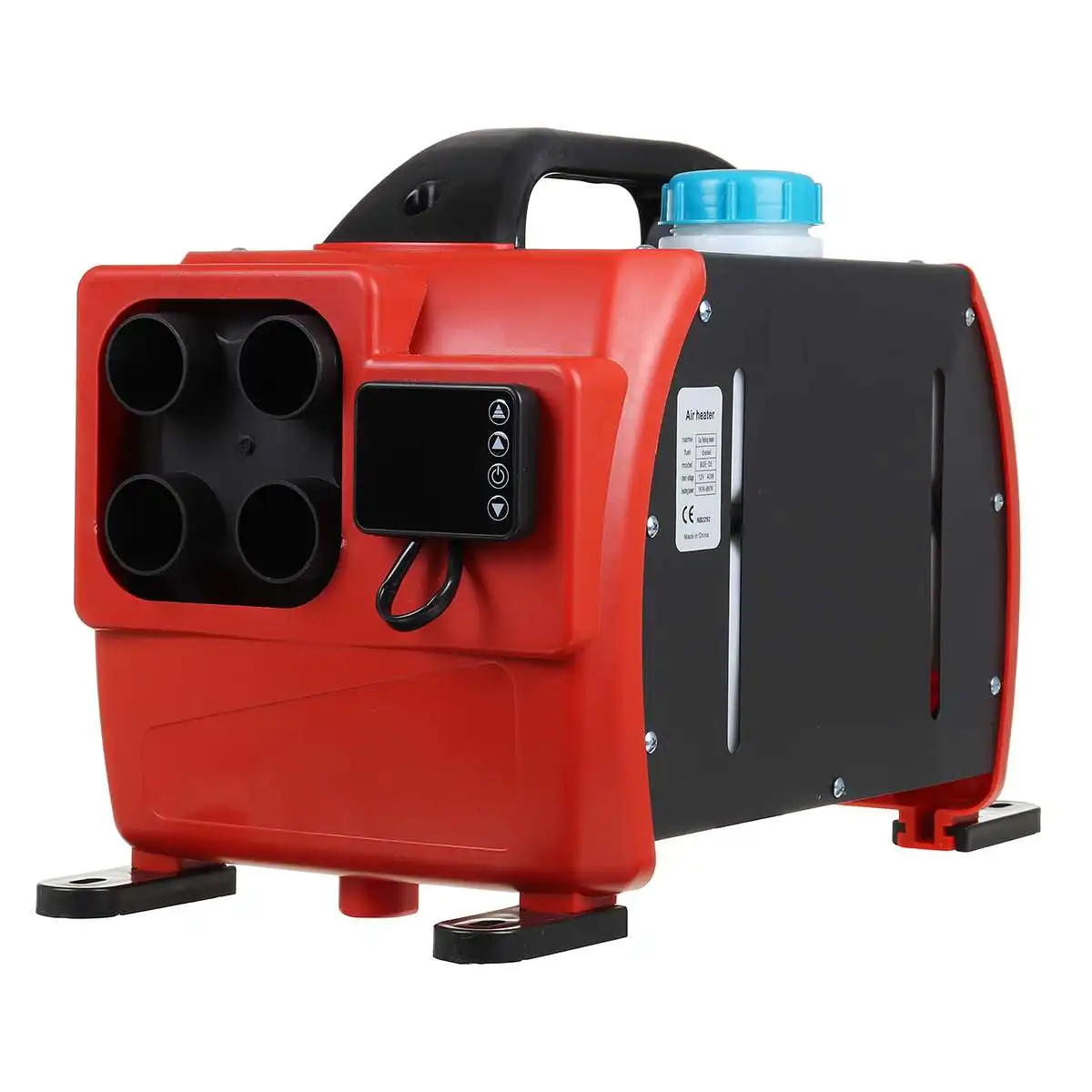 Автомобильный обогреватель 12 В 8 кВт все в одном дизельный парковочный воздушный обогреватель с 4 отверстиями ЖК-выключатель + пульт дистанционного управления для грузовиков автодомов лодок автобусов