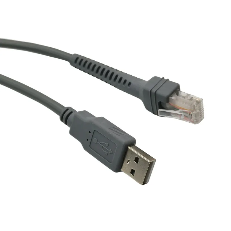 Новый сканер 2 м USB к RJ45 кабель для Symbol LS2208 LS1203 LS4208 DS6708 сканер штрих-кодов код