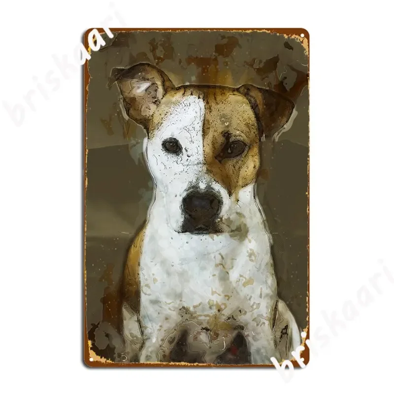 Juck Russell Art для любовника и владельца Металлическая табличка Плакат Таблички Клуб