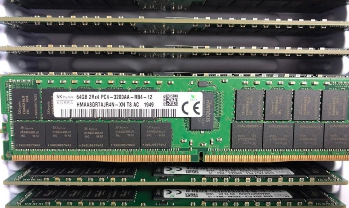 

RAM memory stick HMAA8GR7AJR4N-XN 64G 2RX4 PC4-3200AA REG ECC