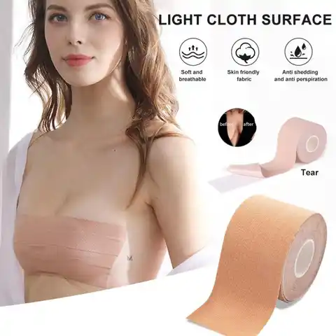 Boob Tape Bras For Women Adhesive Invisible Bra Nipple Pasties Covers Breast Lift Tape Push Up Bralette Strapless Pad Sticky1pcs