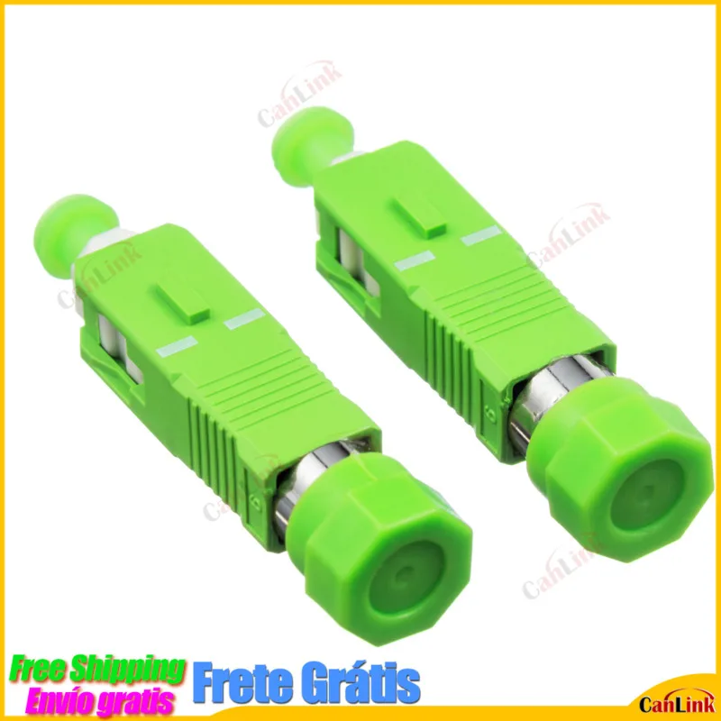 Высококачественный оптоволоконный адаптер OEM 5 шт./лот FC Женский к SC APC мужской |