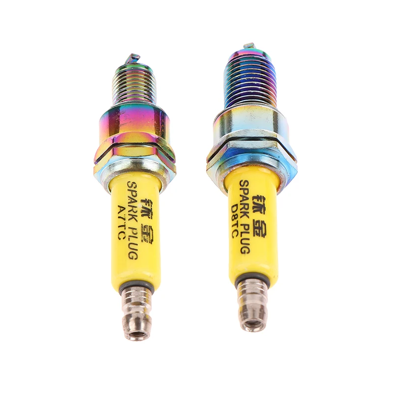 1 шт. иридиевая Свеча зажигания D8TC/A7TC для вертикального двигателя CG серии 125cc 150cc
