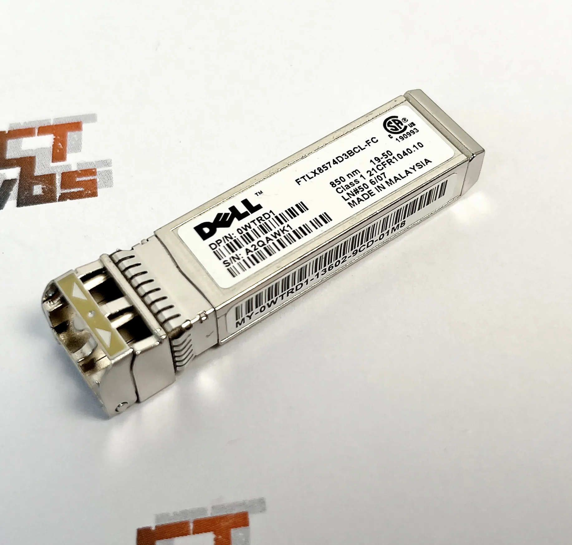 DELL 10G SFP SR FTLX8574D3BCL-FC Transceiver 850nm 300m Multi-Mode *Free Shipping*